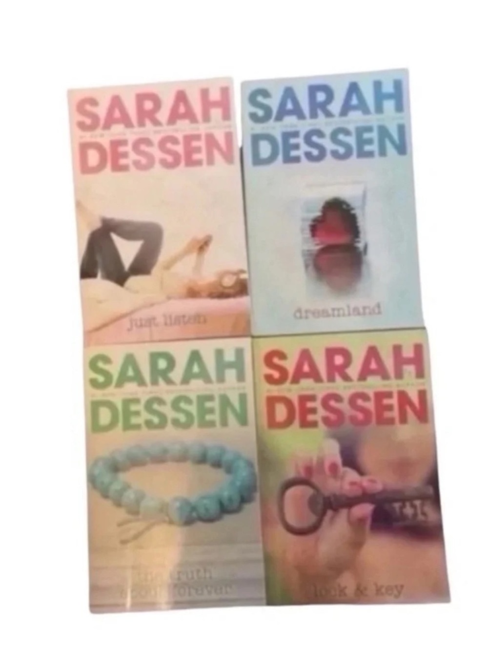 Bundle of 4 Sarah Dessen Books Paperback